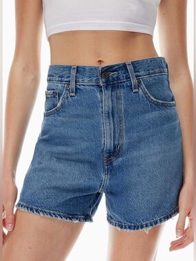 Levi’s High Loose Denim Shorts Premium High Rise